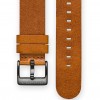 The CRONOMETRICS brown genuine Italian leather strap