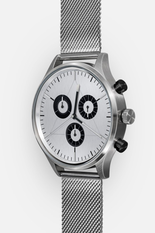 CRONOMETRICS Engineer S12 stainless steel watch (side view)